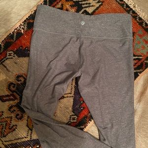 Lululemon Heather Gray Aligns